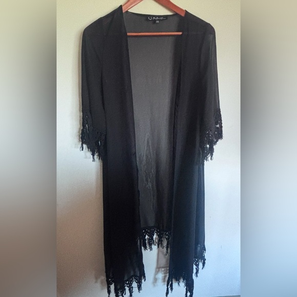 For Love and Lemons Lace Kimono one size See description - Picture 2 of 4
